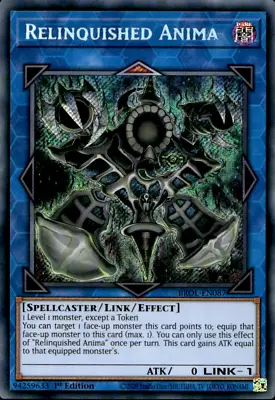 RELINQUISHED ANIMA SECRET RARE BROL-EN087 1ST EDITION YuGiOh • £13.24