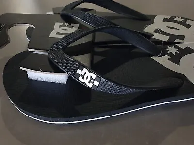 DC MENS BLACK THONGS / SHOE - SIZE 7( US) - BRAND NEW WITH TAGS. Flip Flops.  • $10.50
