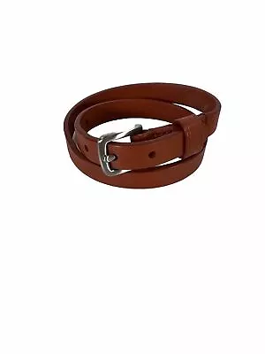 Coach Men's Brown Leather Double Wrap Bracelet • $20.97