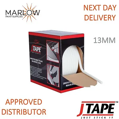 J Tape Soft Edge Foam Masking Tape 13mm X 50mm - Jtape Car Body Repairs Masking • £17.96