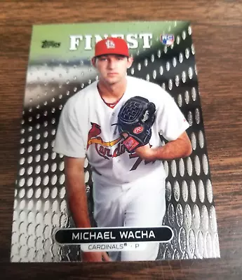 Michael Wacha 2013 Topps Finest Card #3 Red Sox/cardinals (10-card Rookie Lot) • $9.95