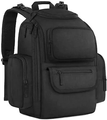 Mancro Diaper Bag Backpack Multifunctional Dad Diaper Bag With 2 Side Insula... • $37.89