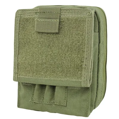 Molle Tactical ATLAS Map Pouch ID Admin Chart Case Clear Cover Carrier-OD GREEN • $26.50