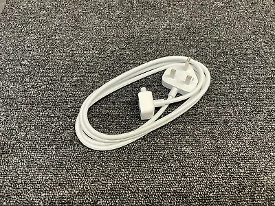 Genuine Apple MacBook MagSafe Power Charger Extension / Extender Cable UK Plug • £7.99