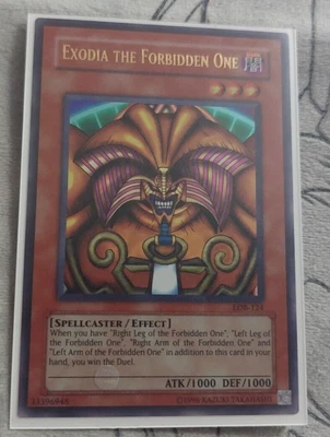 £59.93 • Buy Exodia The Forbidden One LOB-124 Ultra Rare Yugioh