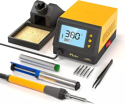 Soldering Iron Station Temperature Adjustable Rapid Solder Iron Kit USA • $52.49