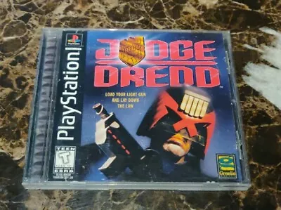 Judge Dredd (Sony PlayStation 1 1998) With Registration • $29.99