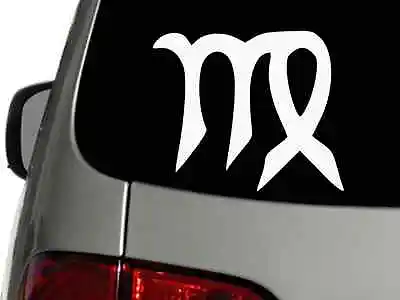 Virgo Sign Astrological Zodiac Vinyl Decal Car Wall Sticker CHOOSE SIZE COL • $4.84