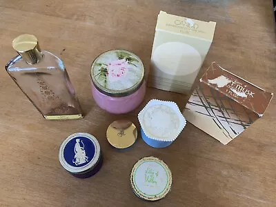 Lot Of 8 Vintage Avon  Jars Perfumes Sachet • $1