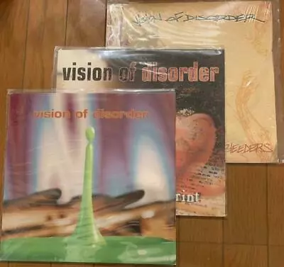 VISION OF DISORDER 3LP Set / Mprint For The Bleeders 12  Vinyl Record 1990s  • $189.35