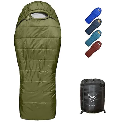 0 Degree 0 °F Winter Camping Sleeping Bags For Adults Big N Tall - Waterproof XL • $79.99