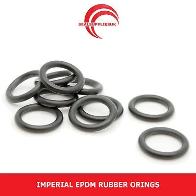 Imperial EPDM Rubber O Rings 3.53mm Cross Section BS201-BS230 -UK SUPPLIER SEALS • £2.33