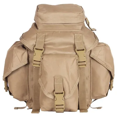 NEW Tactical Military Style Recon Mission 6 Compt MOLLE Butt Pack - COYOTE TAN • $55.95