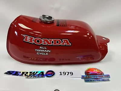 1979 Honda ATC70 Gas Fuel Tank Steel Serwa Reproduction Brand New • $500