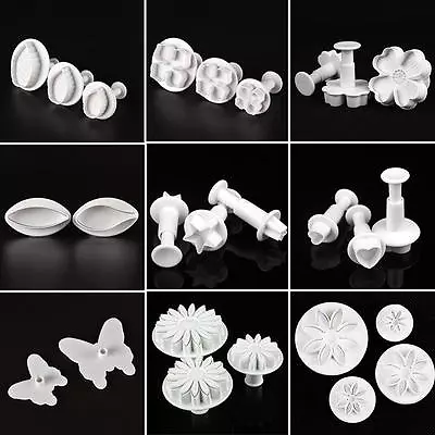 £3 • Buy DIY Cookie Fondant Cake Sugarcraft Plunger Icing Cake Decorating Cutter Mold