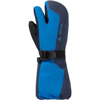 VAUDE - Kid's Snow Cup Lobster Ski Gloves Size:3 XS Colour: Radiator Blue • $31.07