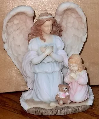 Vtg Seraphim Classics “Angels To Watch Over Me” #78031 Girl Saying Night Prayers • $17.99