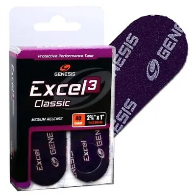 $11.82 • Buy Genesis Bowling Excel Classic 3 Purple Medium Performance Tape 40 Piece Pack