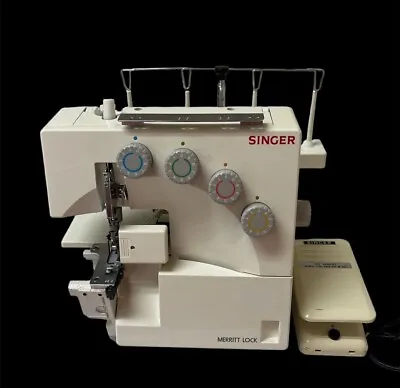 Singer Merrittlock 14U344B Serger Sewing Machine Made In Japan • $100