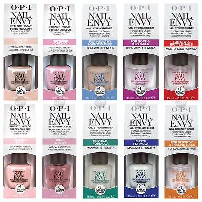 OPI Nail Envy Nail Strengthener Original Formula Maximum Strength 15 ML Multi • $11.94