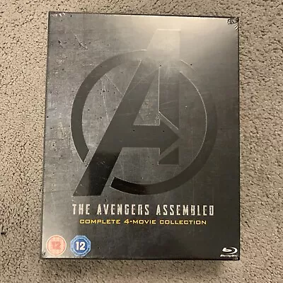 Avengers: 1-4 Complete Collection (Blu-ray Disc 2019) New Sealed • £10.50