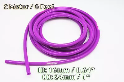 2 Metre Purple Silicone Vacuum Hose Air Engine Bay Dress Up 16mm Fit Mustang • $23.99
