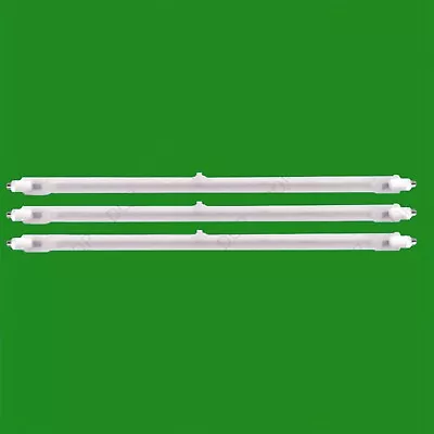 £7.99 • Buy 3x 400W Halogen Heater Replacement Tubes 195mm Fire Bar Heater Lamp Element Bulb