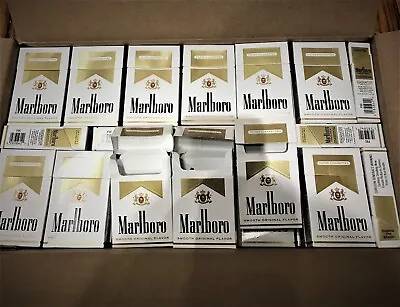 120 Empty Marlboro Gold Hard Pack Points Spent Cellophane Foil Remove NO TOBBACO • $25