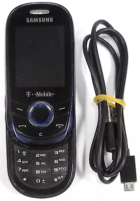 Samsung SGH-T249 - Blue And Black ( T-Mobile ) Very Rare Slider Phone - Bundled • $29.74