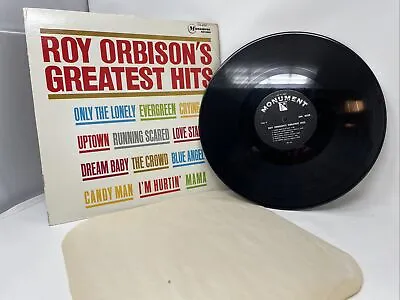 $10.20 • Buy Roy Orbison LP Roy Orbison's Greatest Hits   Monument MONO XM4009