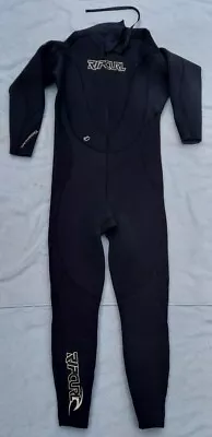 RIP CURL Dawn Patrol E3 Men's Black Full Wetsuit 3:2 3/2 Mm EUC Sz Large Tall LT • $32.95