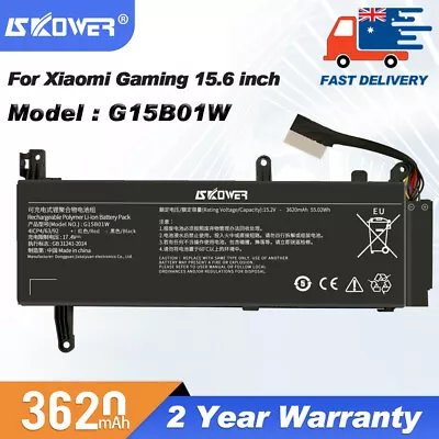 $60.29 • Buy G15B01W Laptop Battery For Xiaomi Gaming 15.6 Inch I5 7300HQ GTX1050 GTX1060