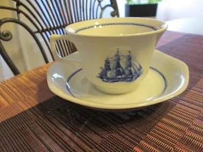 $29 • Buy Wedgwood American Clipper Tea Coffee Cup Sailboat