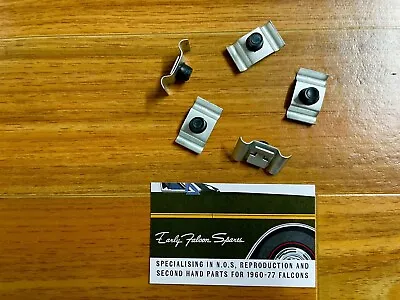 New Ford Fairlane LTD Firewall Brake And Clutch Line Clip Kit ZJ FC ZK FD XL FE • $29.95