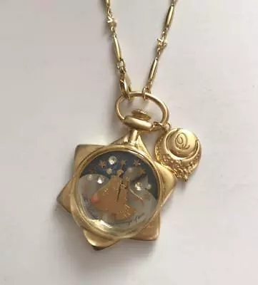 £399.07 • Buy Sailor Moon Q Pot Moon Phase Pocket Watch Necklace Usagi Tsukino Japan Anime