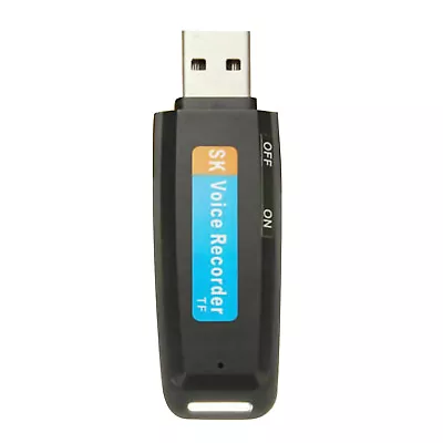 USB2.0 Disk Audio Voice Recorder Pen Micro SD TF Card Slot For Win 7/8/XP D • $15.98