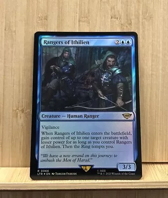 MTG LTR 0066 - “Rangers Of Ithilien” - FOIL • £3