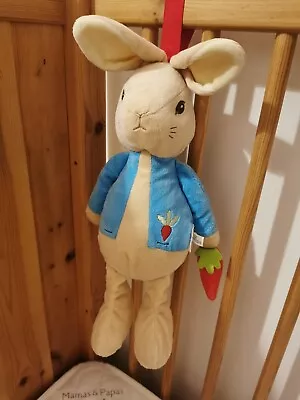 Beatrix Potter Peter Rabbit – Musical Pull Toy For Crib Pram 35cm • £9.55