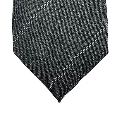 Alfani Mens Louise Stripe Slim Neck Tie Charcoal Gray 2.75  • $12.97