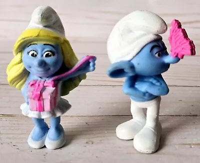 Smurfs McDonald's Happy Meal Toy Figures Smurfette Grouchy 2011-2013 • $1.99