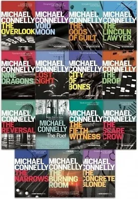 Complete Set Series:  36 Harry Bosch & Lincoln Lawyer  By Michael Connelly Lot • $180