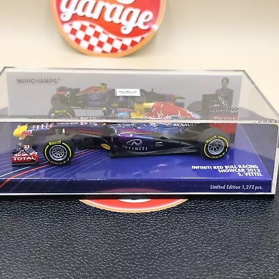 MINICHAMPS 1/43 Infiniti Red Bull Sebastian Vettel Show Car RB9 2013 410130071 • $70