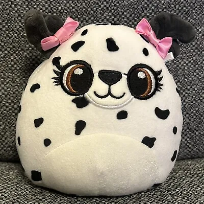 Squishmallows 5” Dixie Dalmatian Spotty Puppy Dog Soft Plush Toy Free Postage • £9.99