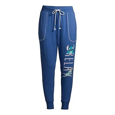 $15.57 • Buy  Disney Lilo & Stitch Women's Pajamas Pants Jogger Lounge Scrump L XL 2X 3X