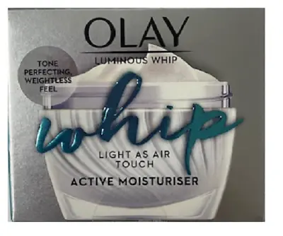 Olay Luminous Whip Light As Air Touch Active Moisturizer 1.7 Oz • $20.09