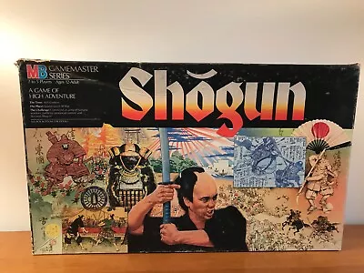 Vintage 1986 Shogun Board Game By Milton Bradley • $75