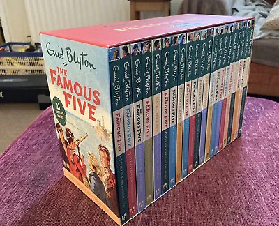 £29.99 • Buy New Enid Blyton Complete Famous Five Library Paperback Book Box Set 21 Books