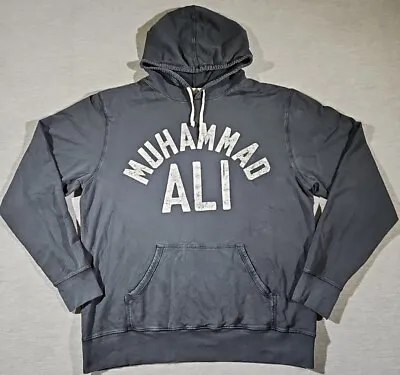 Roots Of Fight Muhammad Ali Hoodie XXL Gray USA Made Boxing Champion  INBIYCBIU  • $149.50