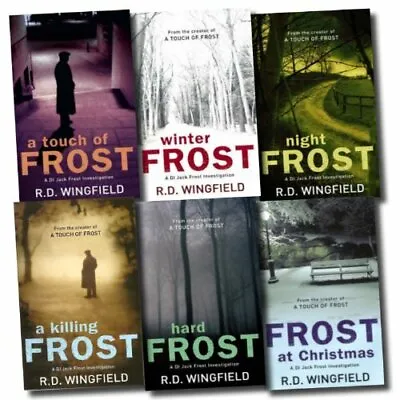£29.99 • Buy R D Wingfield, Detective Inspector Jack Frost Investigation - 6 Books Collection