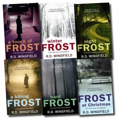 R D Wingfield Detective Inspector Jack Frost Investigation - 6 Books Collection • £29.99